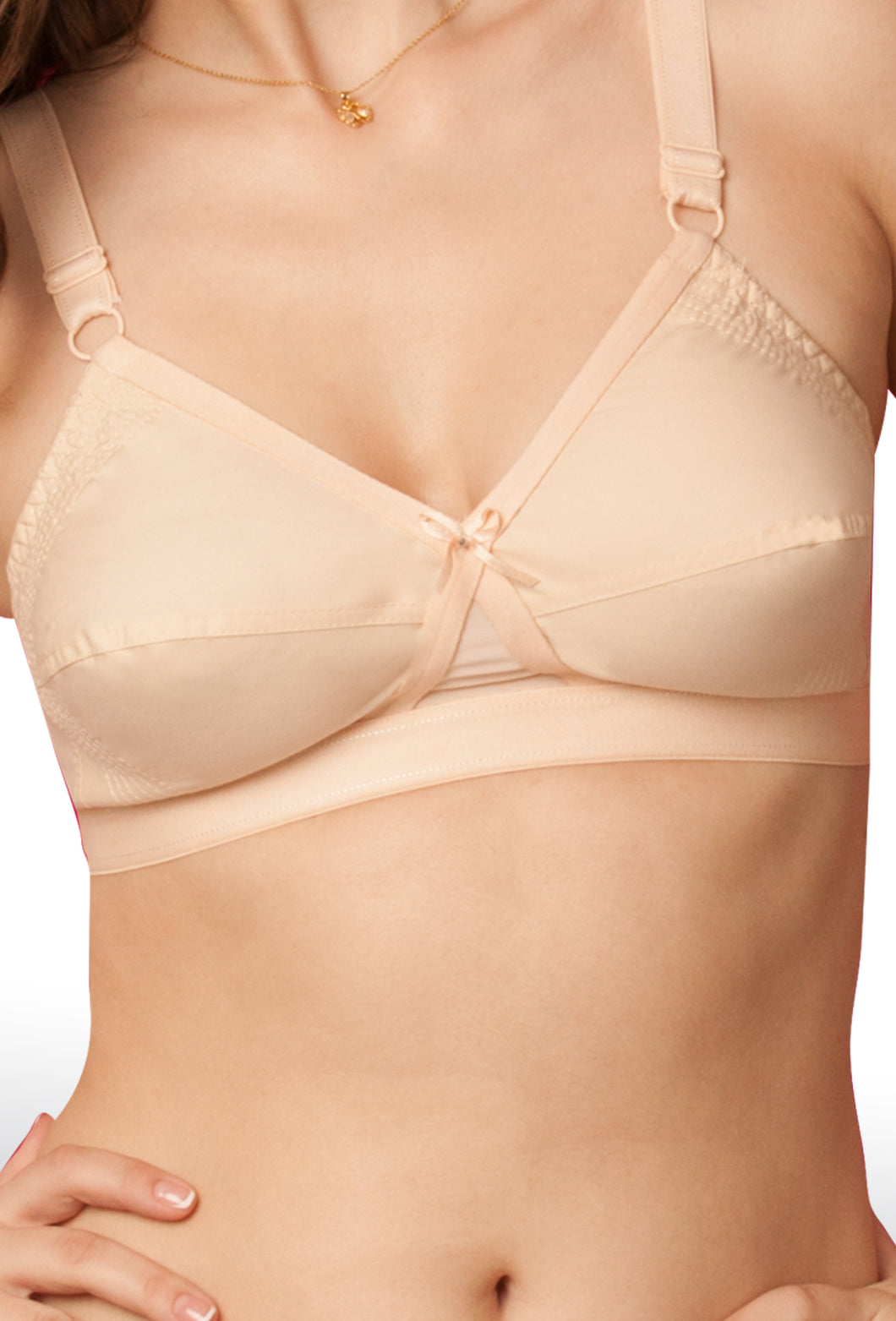 Sona Crossfit Fit Women Plus Size Beige Everyday Full Coverage Bra