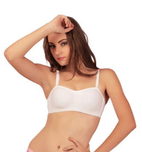 Blossom White Everyday Demi Cup Non-Padded  Multiway T-Shirt Bra