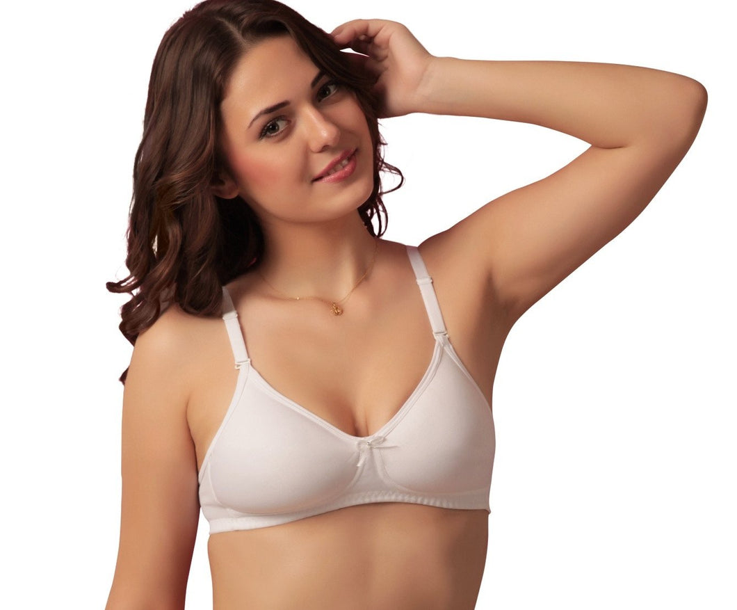 Sona Cool Bra Women Baby Pink Light Padded Full Coverage Plus Size T-Shirt Bra