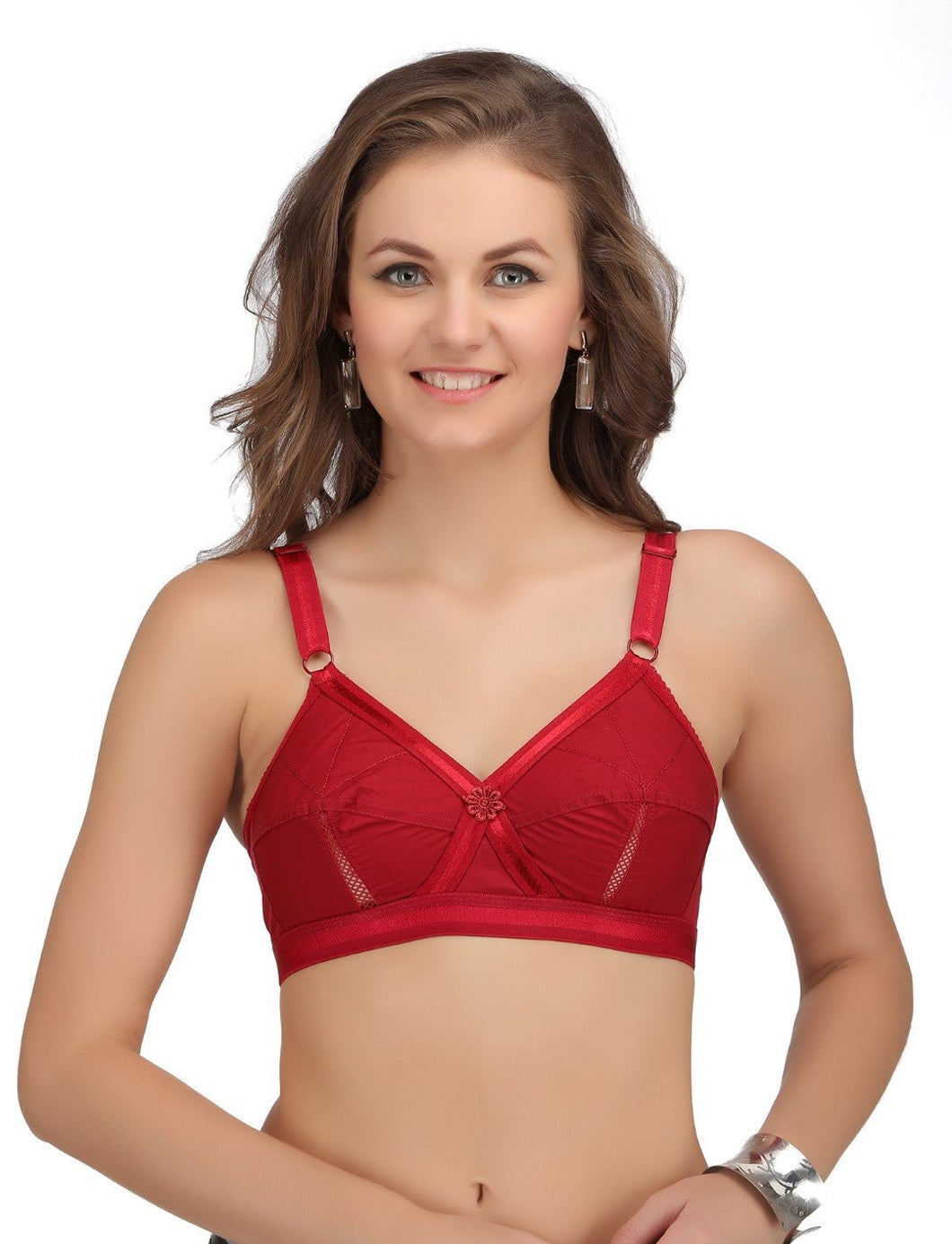 Sona Women'S Perfecto Full Cup Everyday Plus Size Cotton Bra