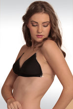 Backless Light Padded Bra With Transparent Back Strap Baby-Pink