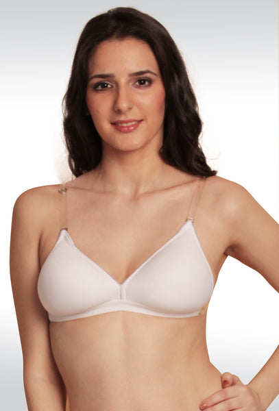 SONA Women's Cotton Perfecto Full Coverage Non-Padded Bra (Assorted_30B)  Pack of 2 Multicoloured at  Women's Clothing store