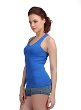 Sona Women'S Blue Racer Back Camisole