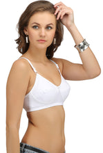 Full Cup White Cotton Breast Cancer Bra, Mastectomy Bra