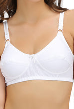 Full Cup White Cotton Breast Cancer Bra, Mastectomy Bra