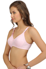 Feeding bra 04, Maternity Nursing Women Breast feeding Light Pink Cotton Bra