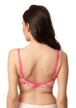 Sona M1010 Women Pink Printed Everyday Full Cup Seamless T-Shirt Bra