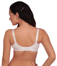 Sona Women Perfecto White Color Full Cup Everyday Plus Size Cotton Bra